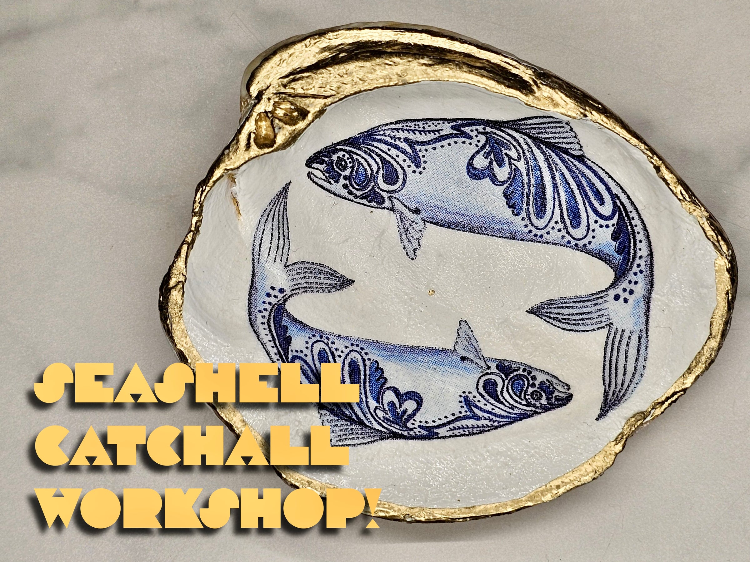 Seashell Catch-all Workshop! // Sept 27 | THE AUK MARKET